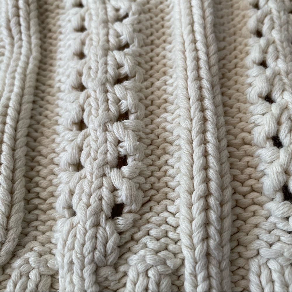 Olive Juice 100% cotton sweater kids size M buttons thick knit soft warm EUC - Picture 3 of 12